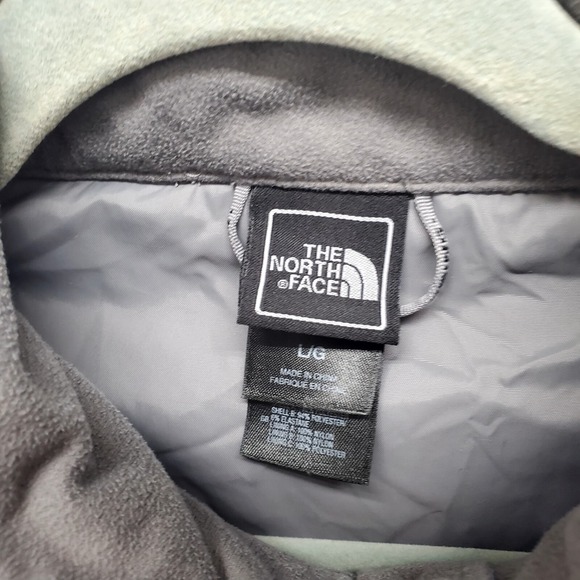The North Face Womens Purple Color Block‎ Quilted Jacket Liner Size L Vintage - Picture 7 of 7